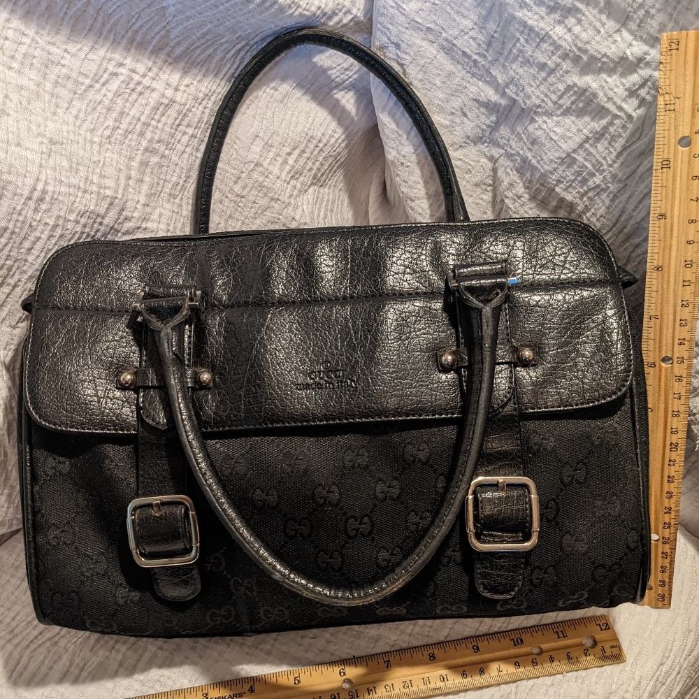 ⬇️ Reduced! Authentic Gucci Canvas and Leather Tote